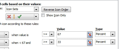 Excel Control Values For Each Icon Excel Articles